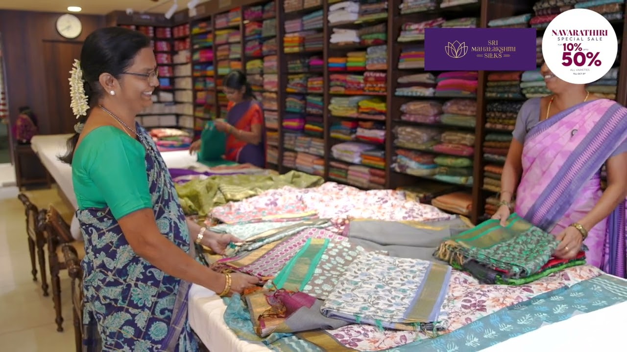 Mahalakshmi Silks T.Nagar / Offer Offer Offer Navaratri Diwali Offer up to 50%