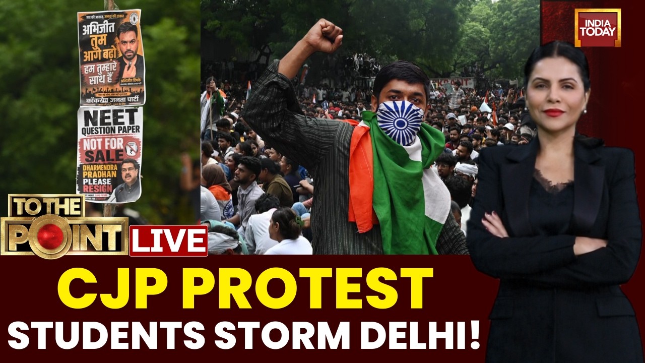 CJP Protest LIVE | Students Storm Delhi | Sonam Wangchuk Jantar Mantar Showdown | To The Point