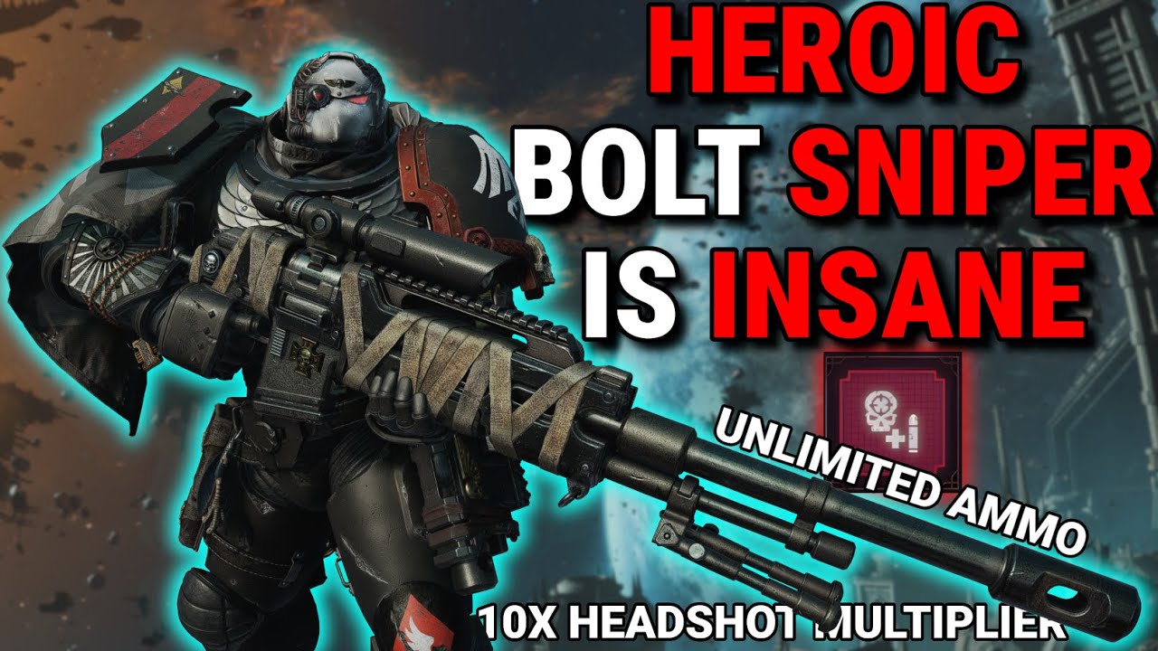 Heroic Bolt Sniper Rifle EXPLODES Heads In NEW Tyranid Mission - True Solo Absolute | Space Marine 2