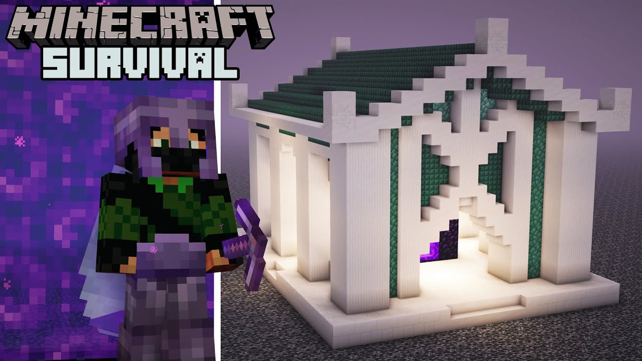Nether Hub Temple! - Minecraft 1.18 Survival | Episode 26