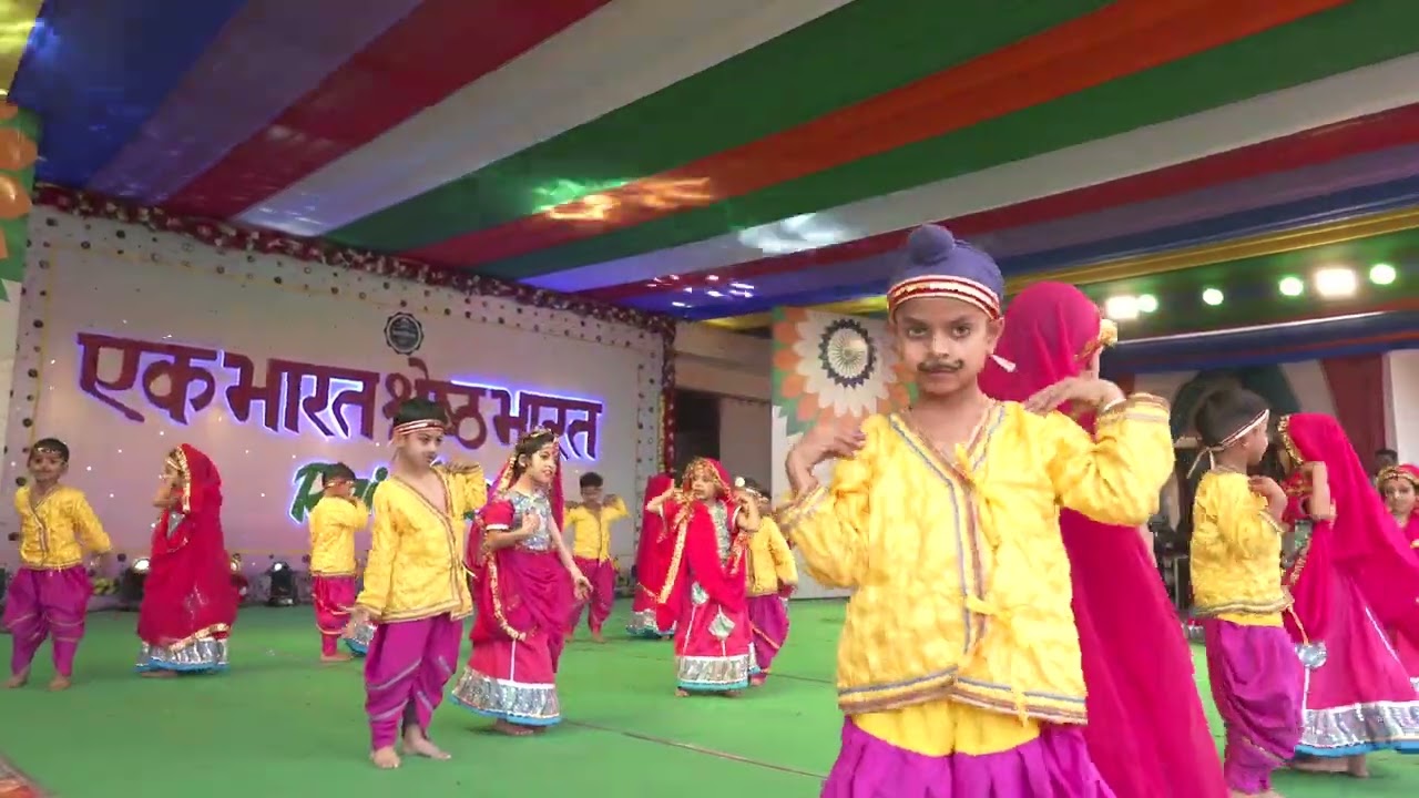 Rajasthan Dance Performance by Senior KG Students | Day 1 - Rainbow 2025