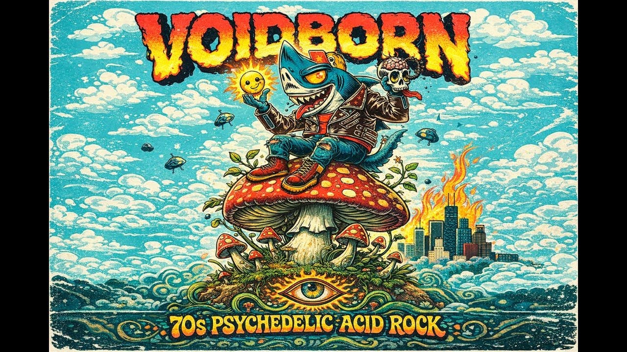 VOIDBORN - Frames of Mind [Full Album] (70s Psychedelic Acid Rock)