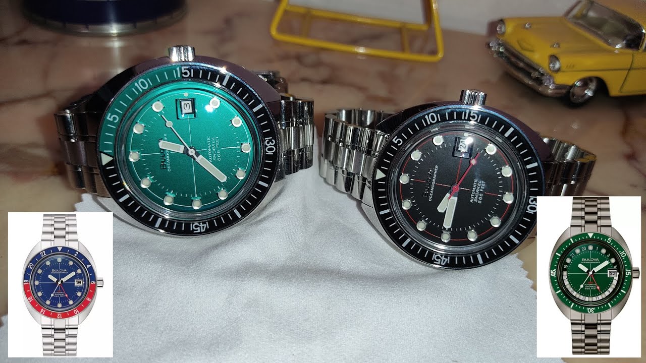 novità nuovi bulova oceanographer gmt +comparativa 41mm Vs 43mm a voi la scelta