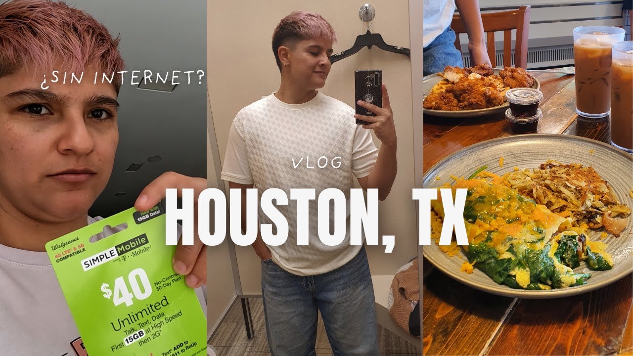 Cómo tener Internet en USA sin E-SIM + Brunch de Cumpleaños 🎉 + Compras en Houston 🇺🇸 #vlog #usa