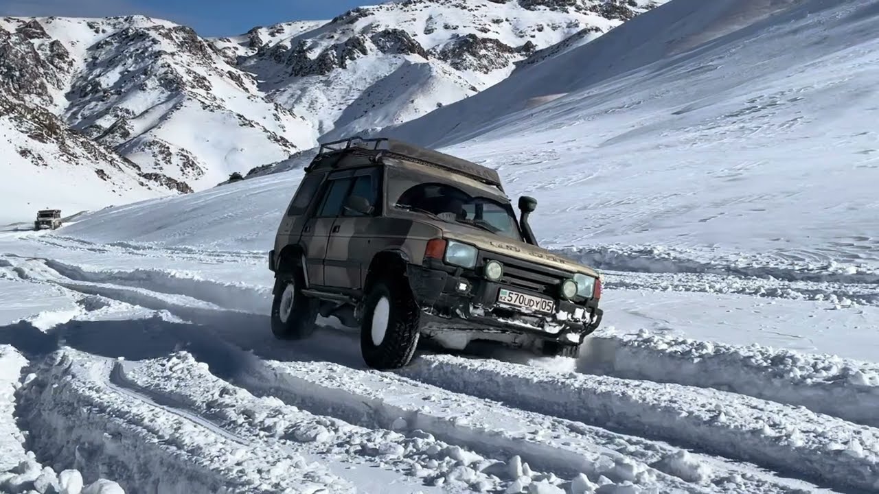 4x4 Adventures. Land Rover в горах Казахстана. Kazakhstan. Nature. Mountains. Winter. 24 января 2021