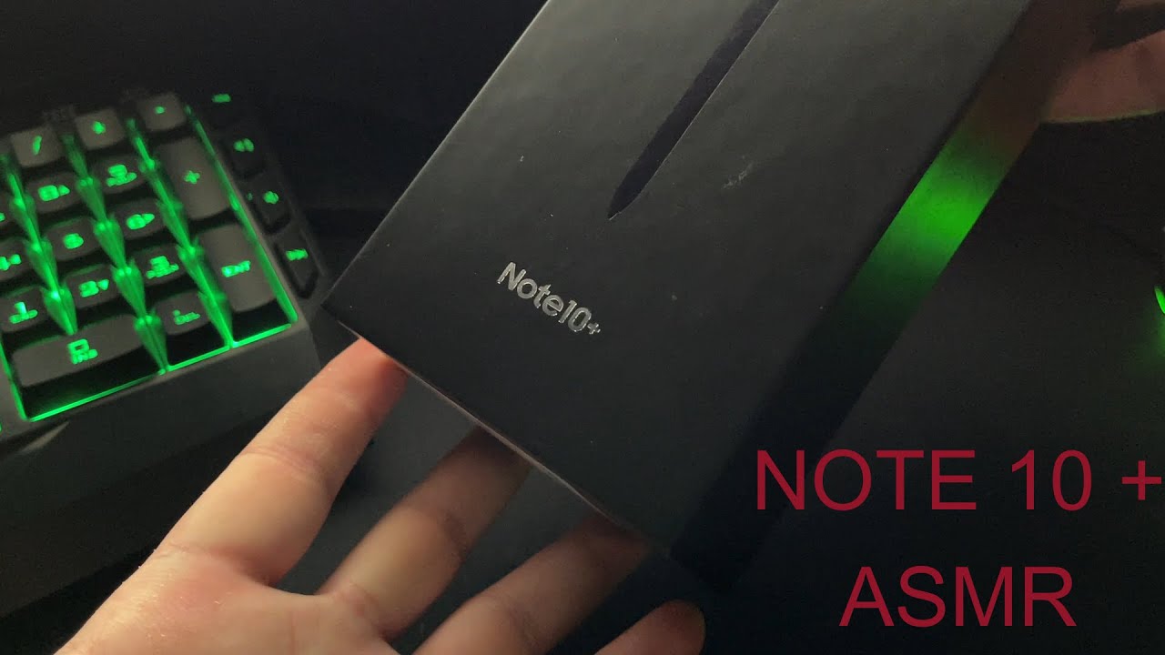 Unboxing Samsung Note 10 Plus 512GB Edition | ASMR