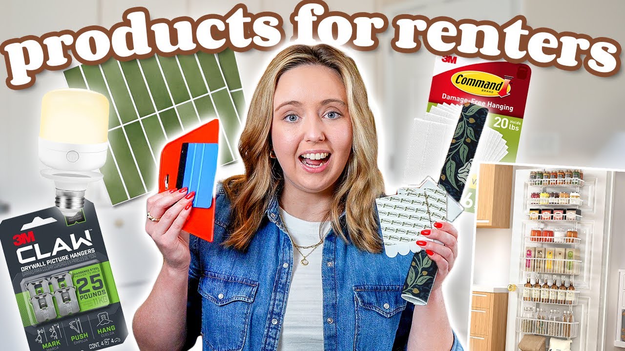 I tested these *Renter-Friendly* products so you don't have to