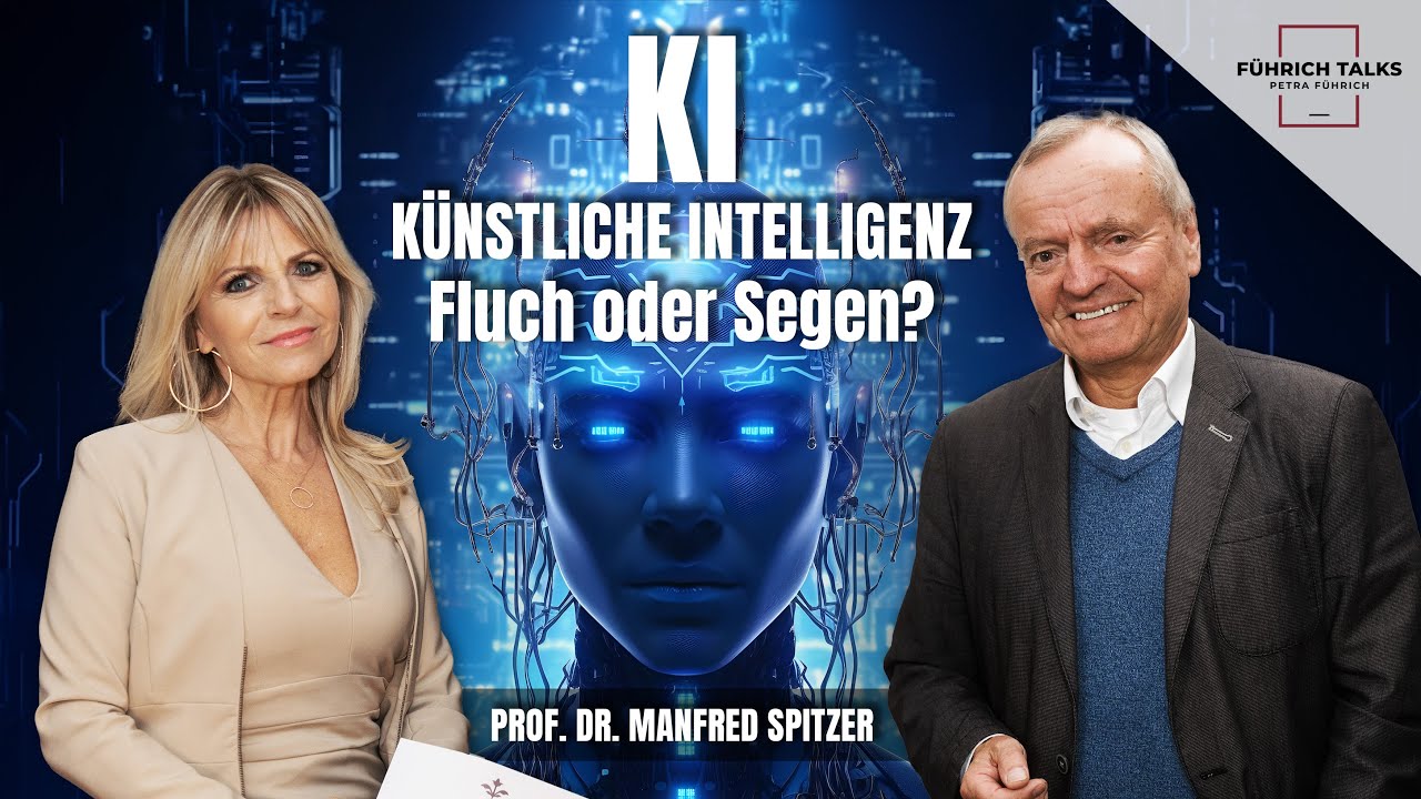 Künstliche Intelligenz, Fluch oder Segen? Dr. Manfred Spitzer bei  @petra_fuehrich_talks