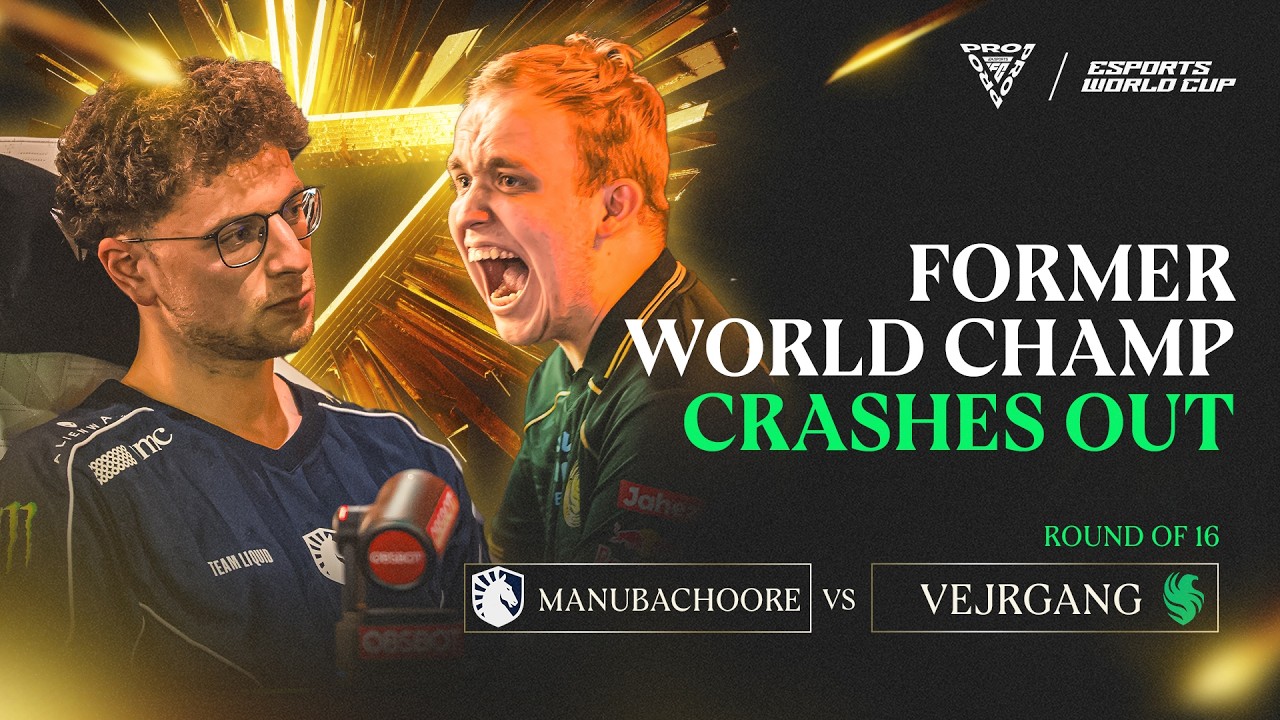 Битва чемпионов мира в Париже | ManuBachoore против Vejrgang | FC Pro World Championship &mdash; 1/8 фи...
