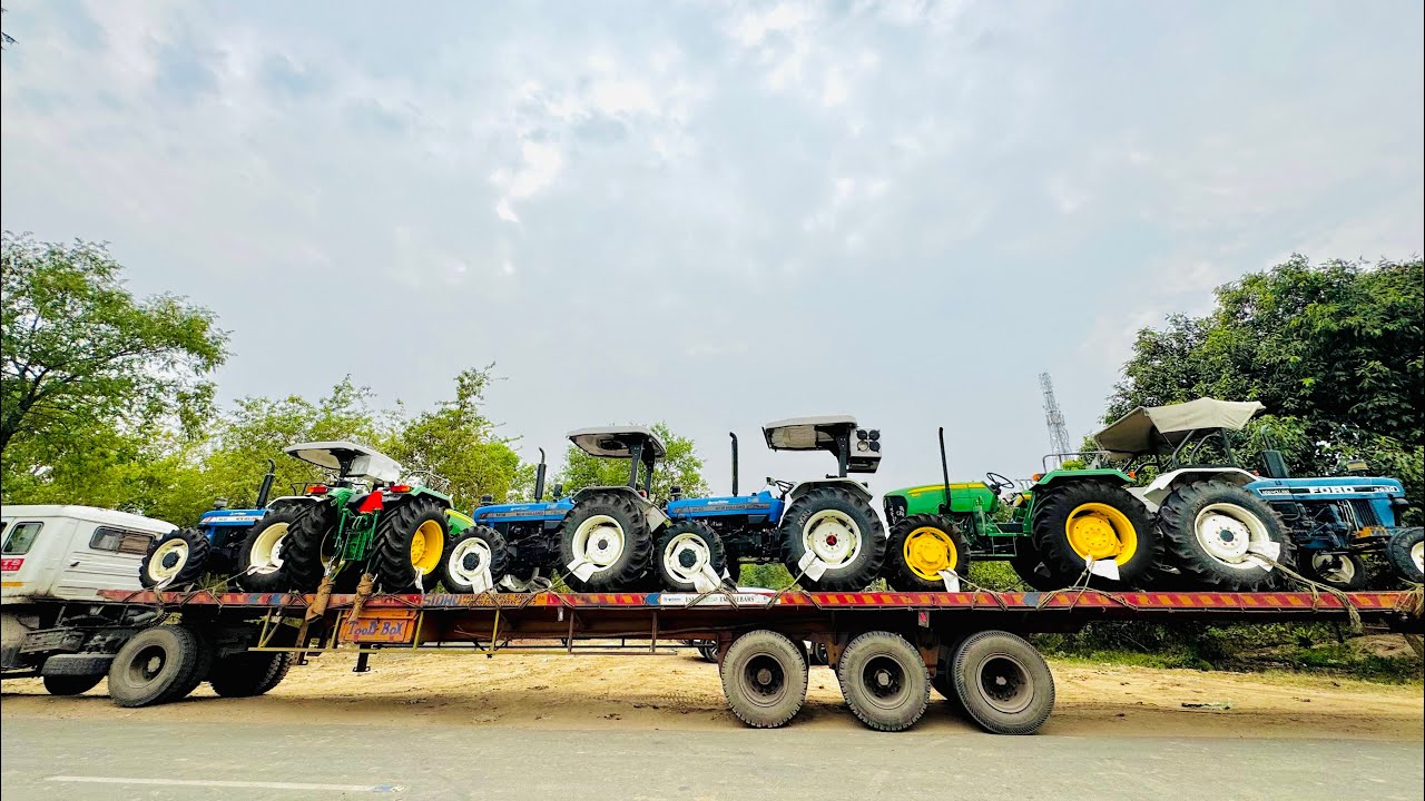 New Holland and John Deere 0Meter From MP JAGGA TRACTOR BOSS #jaggatractorboss #farming #farme