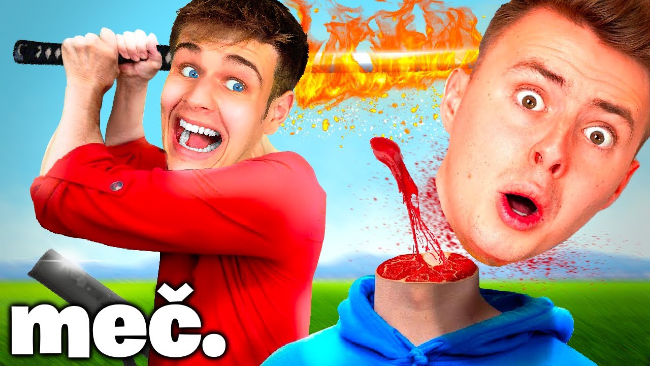 Vyrábím ZAKÁZANÉ MEČE v Minecraftu!