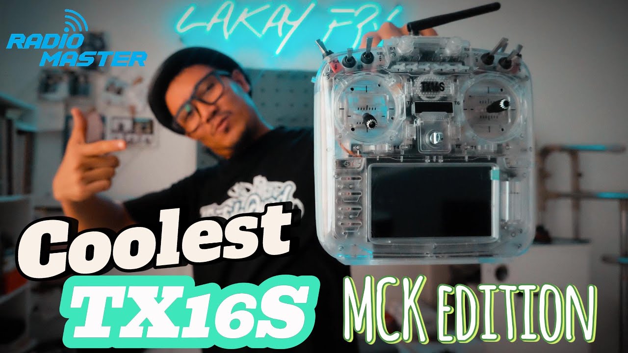 I Won the NEW RadioMaster TX16s MCK Edition All Transparent