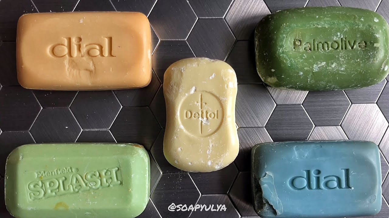 ASMR old soap, dry soap cutting/ режу сухое винтажное мыло