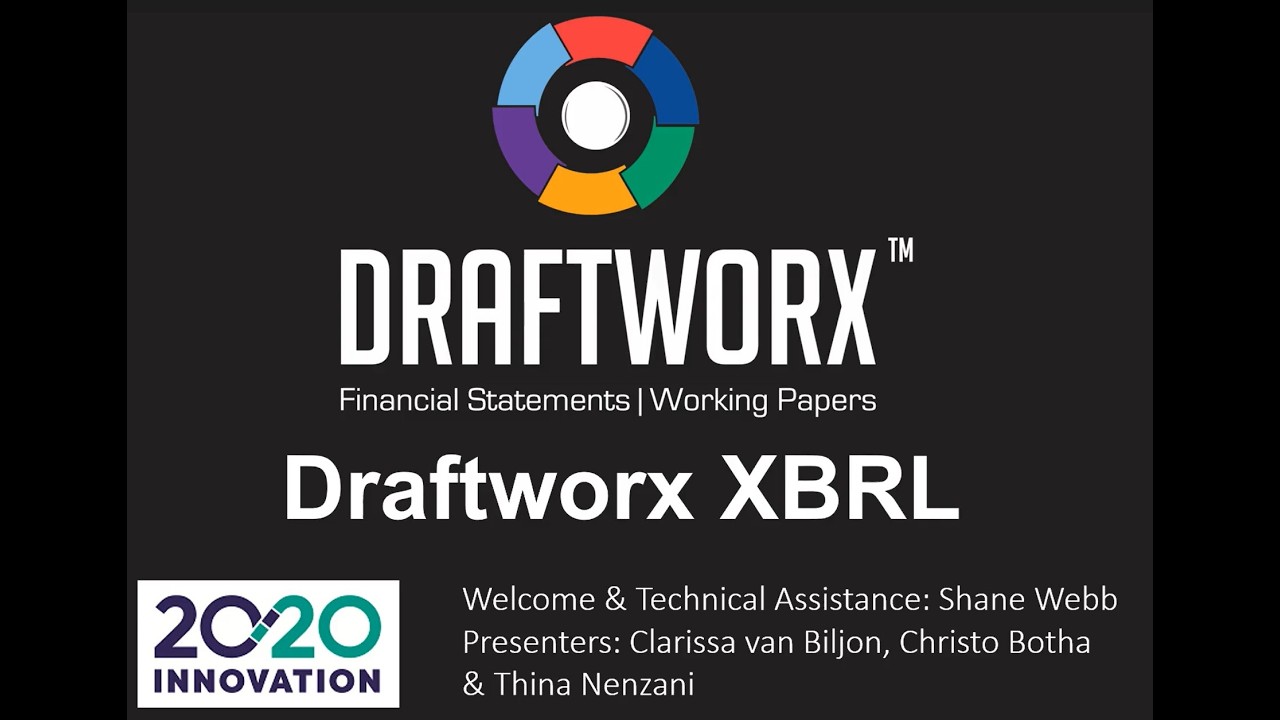 Draftworx: XBRL 2026