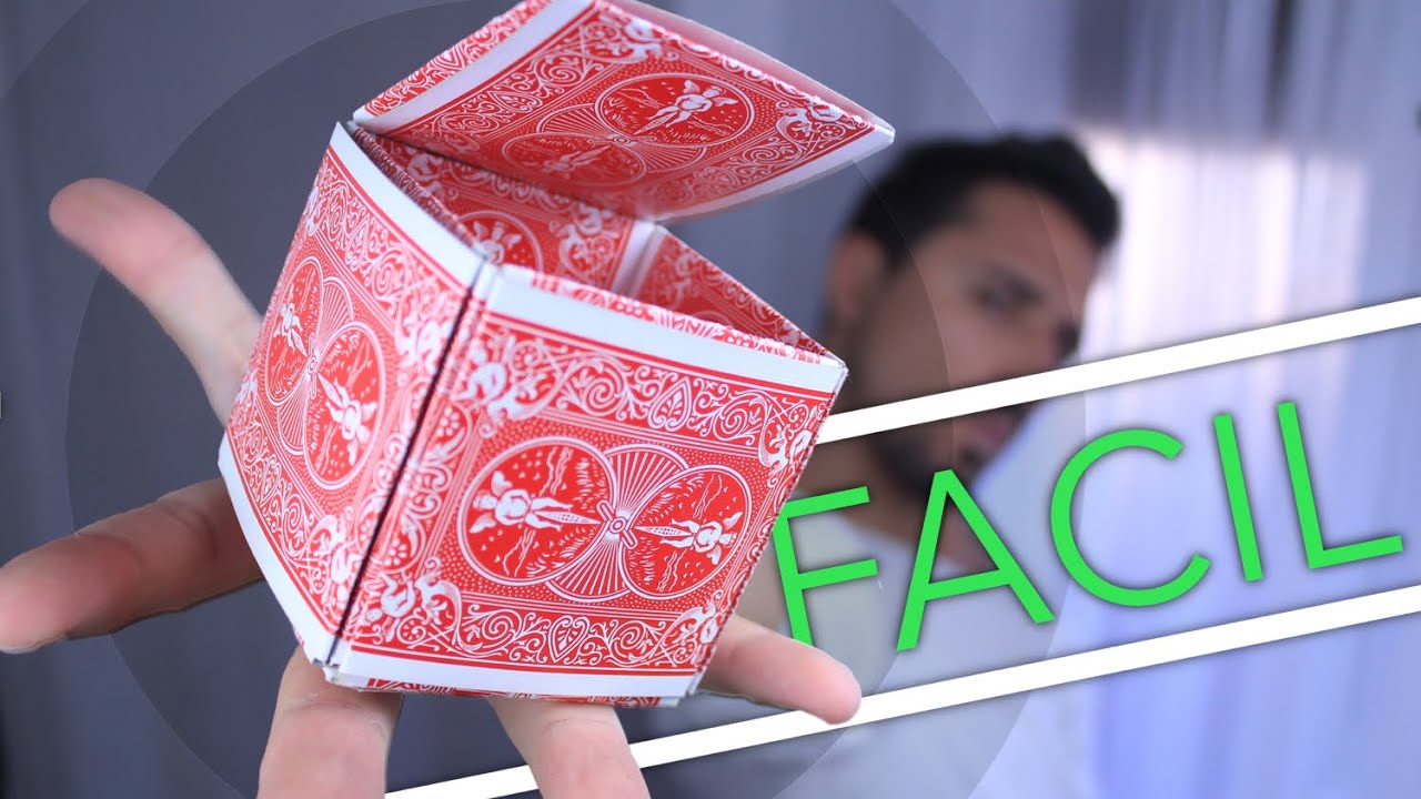 Cómo Hacer una Caja de Papel con Cartas o Naipes - Idea Caja para Regalo