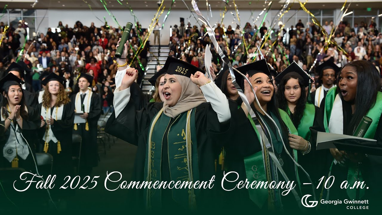 Fall 2025 Commencement Ceremony – 10 a m