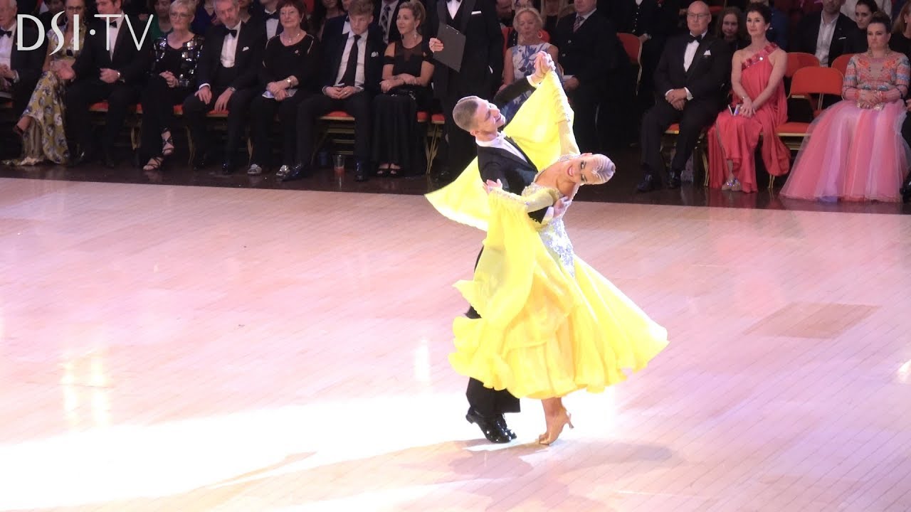 Under 21 Ballroom Champions  Dima Moroz & Kristina Kuzenko Final Waltz British Open 2019 - DSI TV