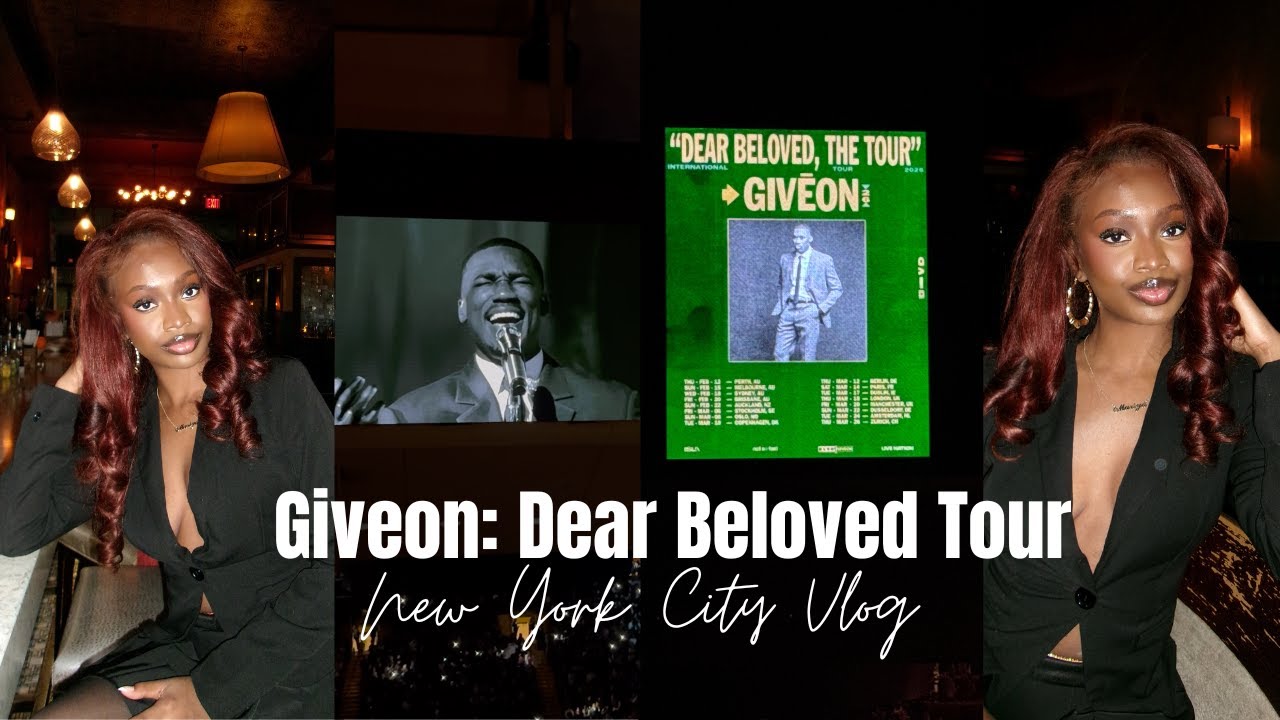Giveon: Dear Beloved Tour | New York City Vlog.
