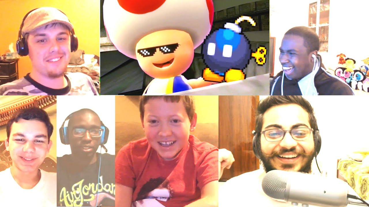 SMG4 - Stupid Mario Kart REACTION MASHUP