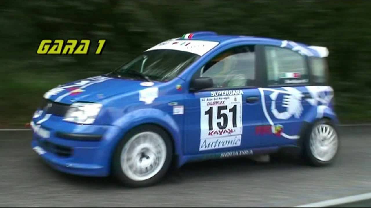 ALPE DEL NEVEGAL 2016 MANUEL MOROCUTTI FIAT PANDA KIT