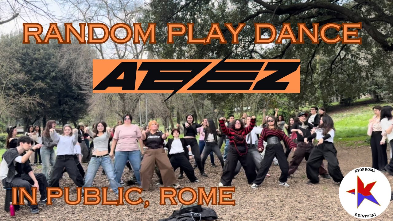 [KPOP IN PUBLIC] RANDOM PLAY DANCE ATEEZ ONLY -랜덤플레이댄스 in ITALY [MARCH 25 PT1]