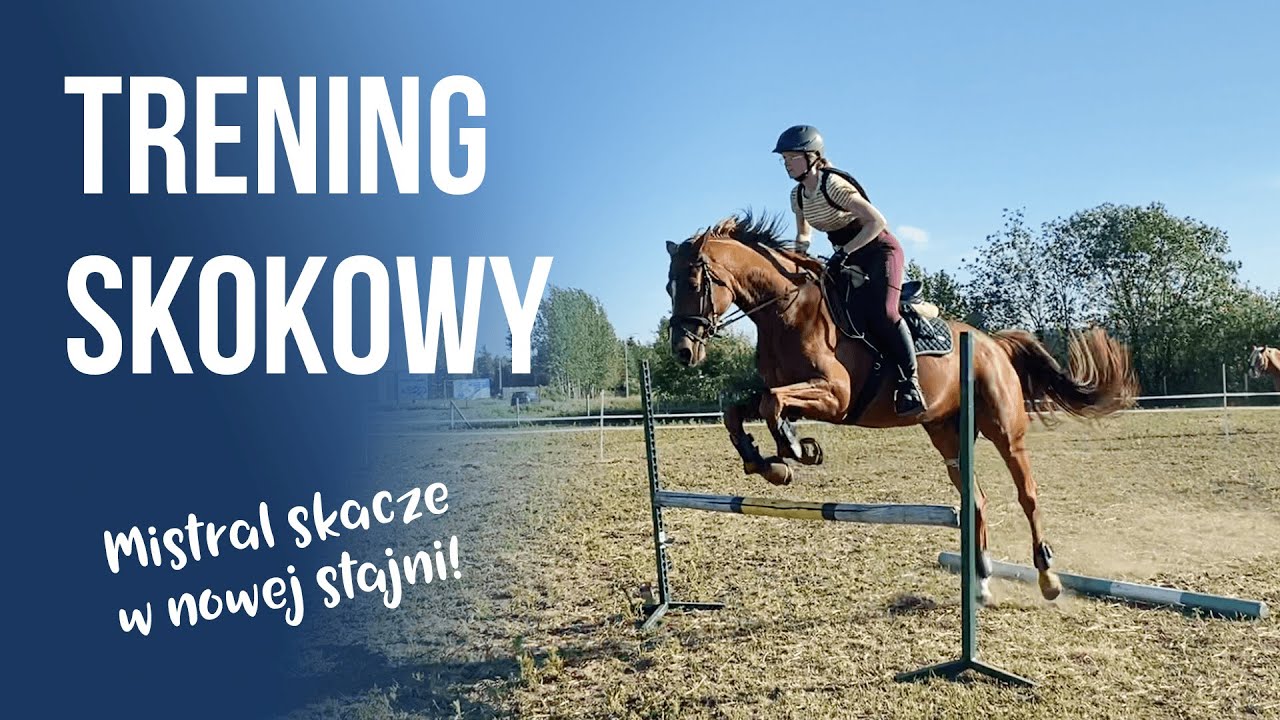 TRENING SKOKOWY Z KOMENTARZEM #4 | Nowa stajnia i nowy trener! Jazda konna