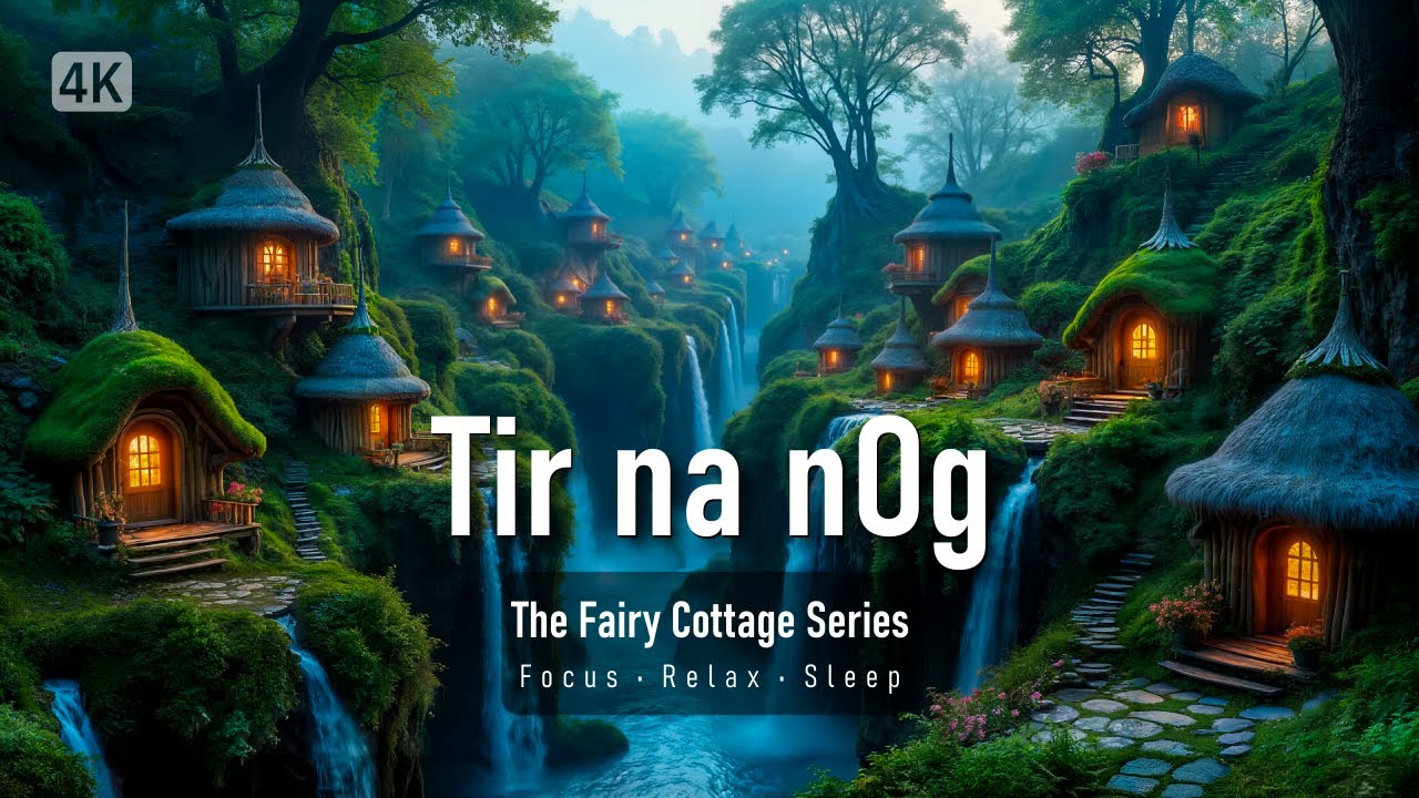 Tir na nOg : The Fairy Cottage Series Vol. 1 | Celtic Flute • 4K