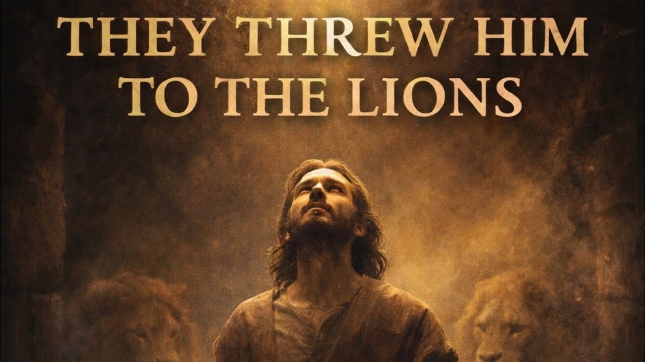 They Threw Him to the Lions..But God Shut Their Mouths -WHEN THE LIONS TREMBLED-TonyGEM