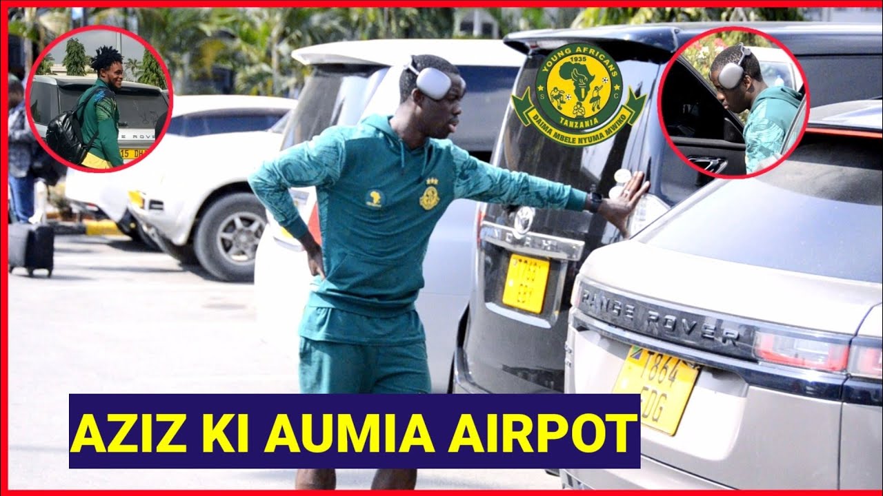 AZIZ KI ATUA AIRPORT AUMIA KIUNO ANACHECHEMEA, ASHINDWA KUPANDA GARI LA MOBETO,YANGA WATUA,SIMBA