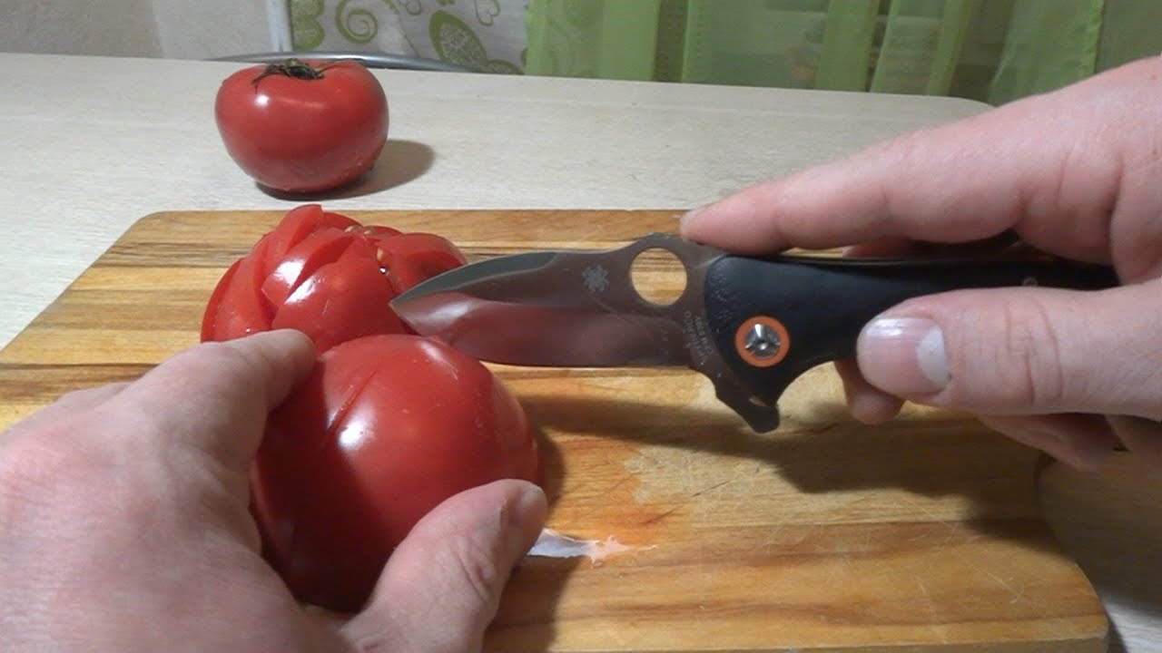 Нож SPYDERCO RUBICON китайская реплика тест