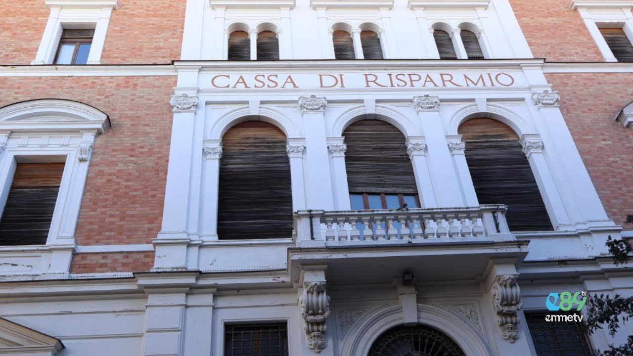 TG EMME.A Camerino via ai lavori per l’ex Banca Marche: nascerà la nuova Biblioteca Valentiniana