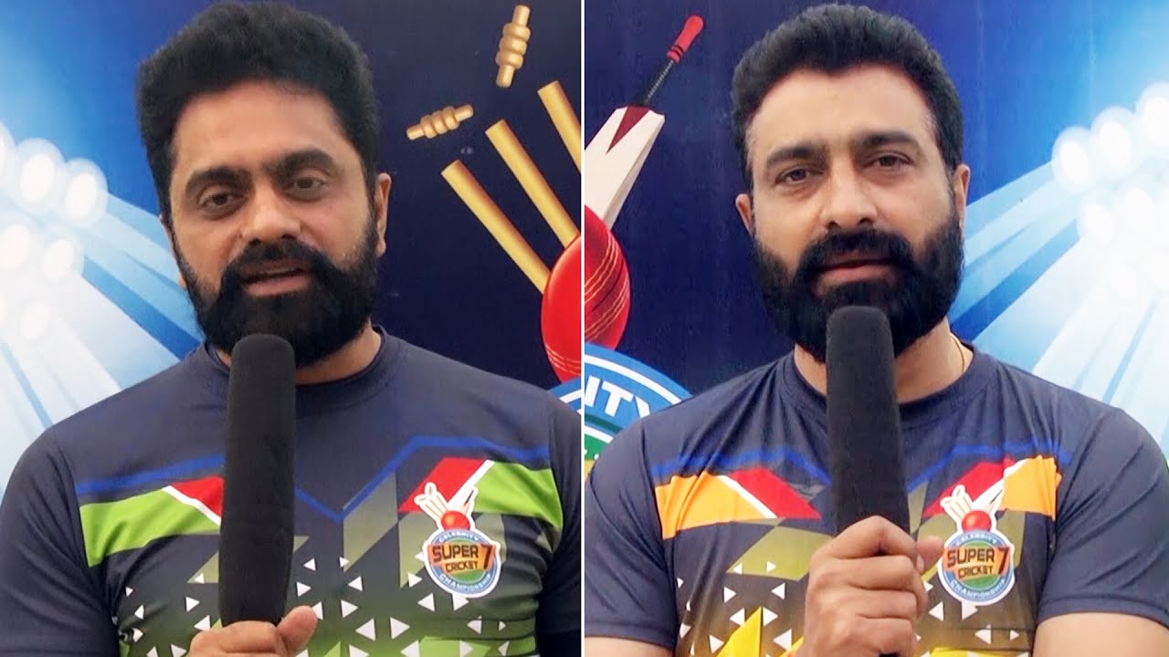 Actor Nanda Kishor And Venkat Sriram Speech At Celebrity  Super 7 Cricket League | Daily Culture
