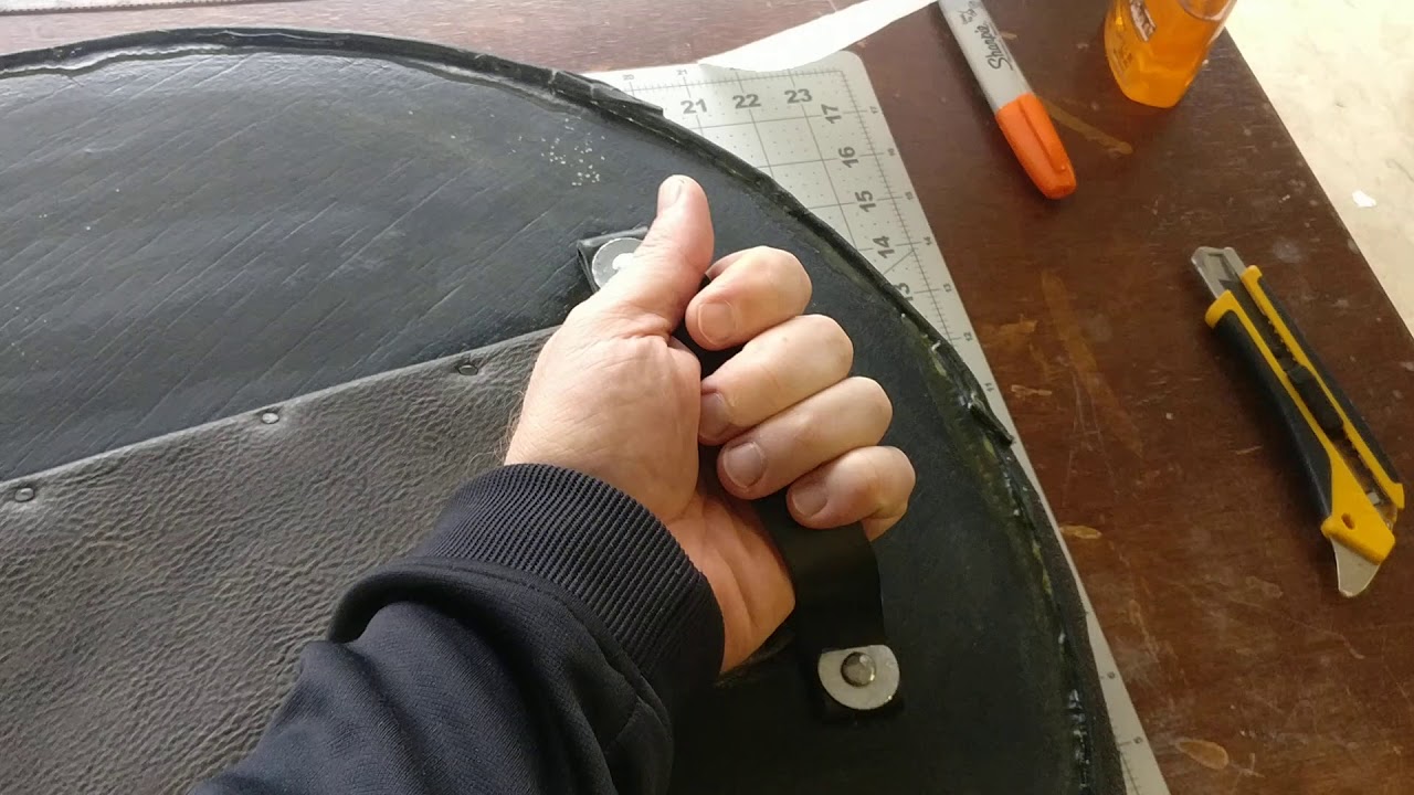 Scottish Targe Build Part 3.