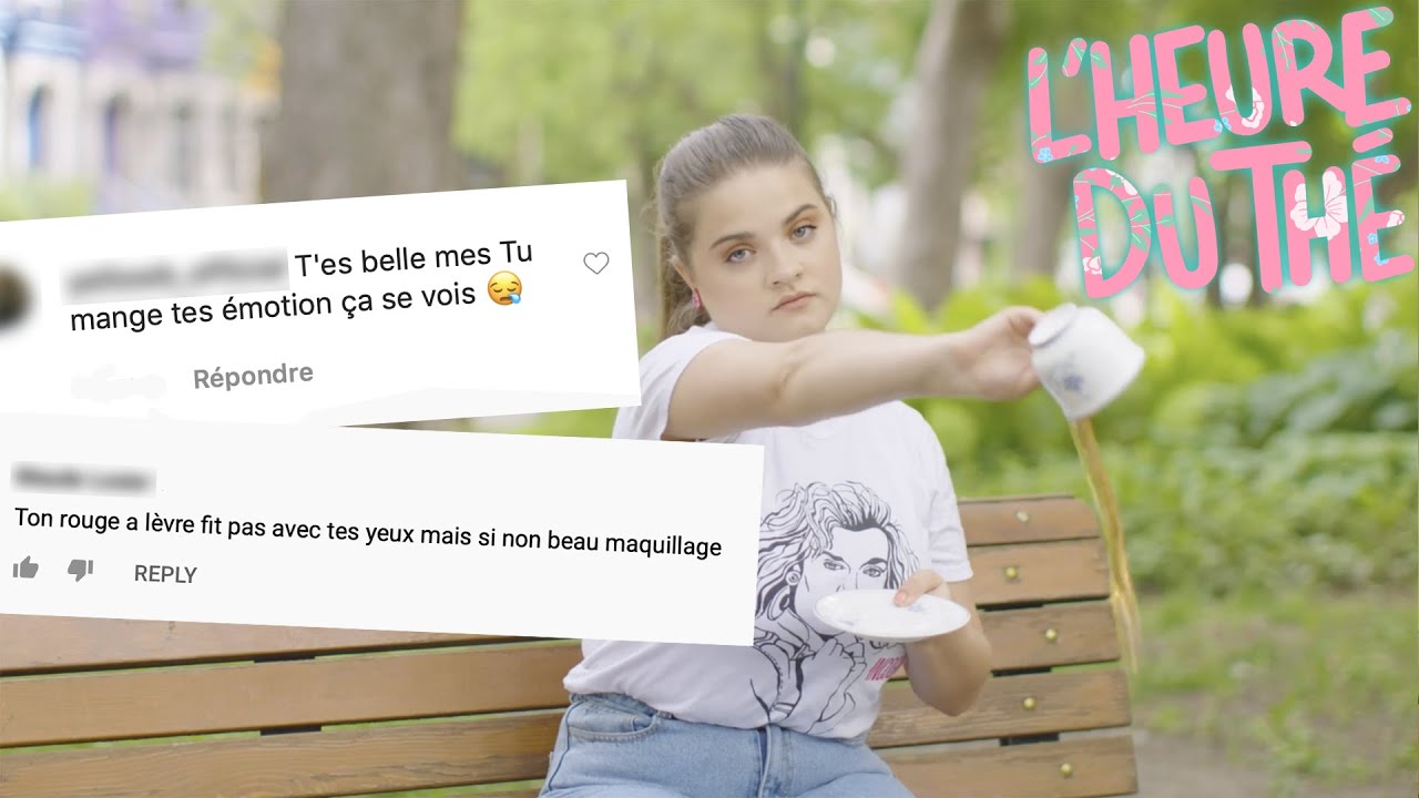 Alice Morel-Michaud lit des commentaires de ses fans | L’heure du thé