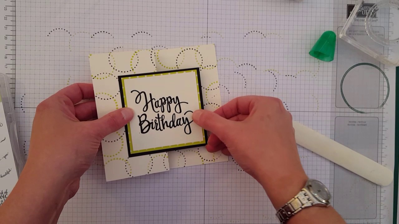 Five Fun Card Folds Video Tutorial