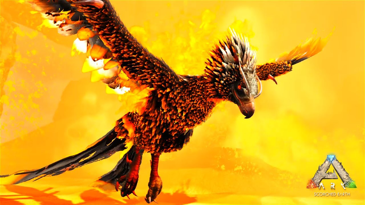伝説の鳥「フェニックス」がいる恐竜砂漠でサバイバル生活 - ARK - 総集編・一気見 【ゆっくり実況】