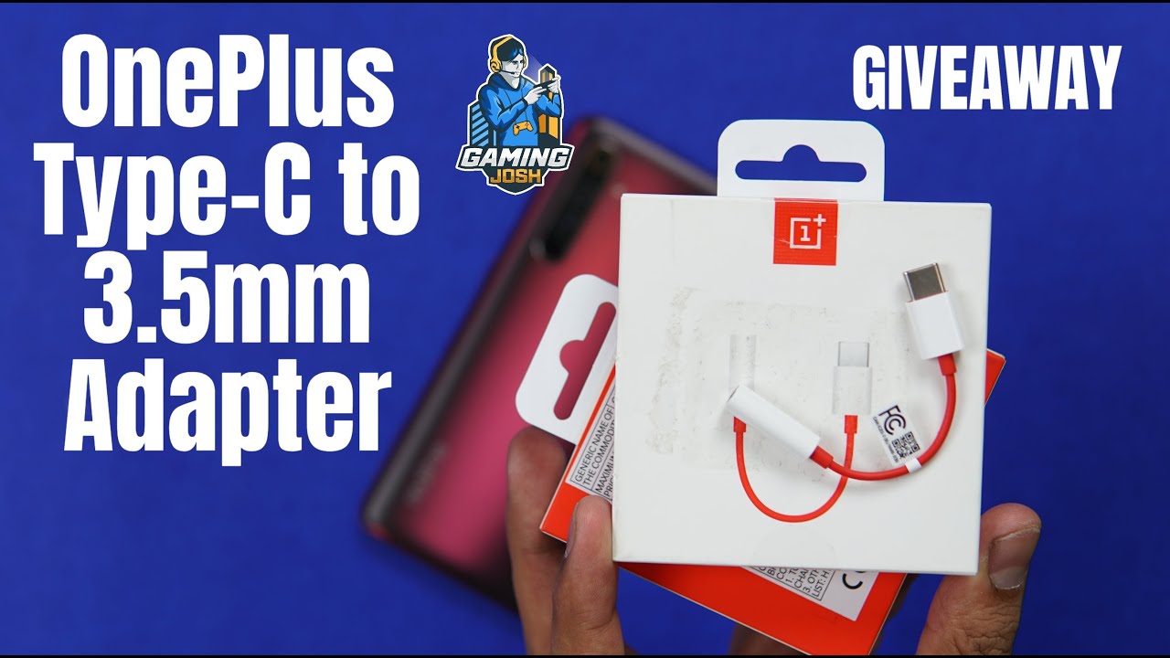 Testing OnePlus Type-C to 3.5mm Adapter Live - Realme pe work karta hai? GIVEAWAY | Gaming Josh