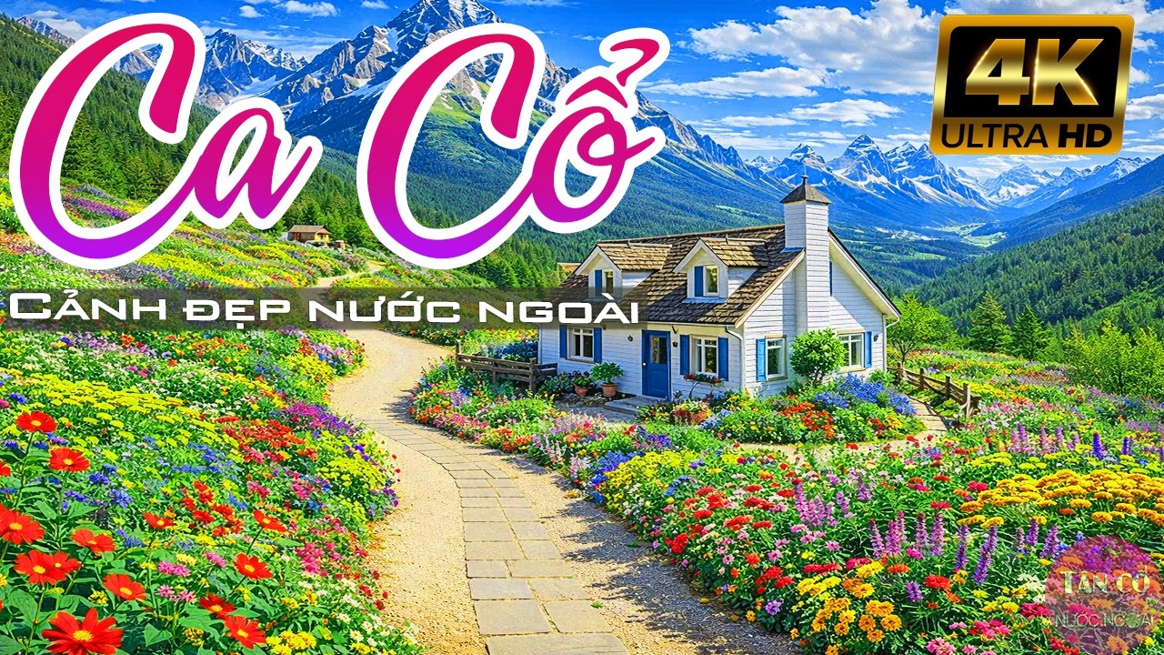 Từng đêm bên em vui Xuân sang 2026 LK CẢI LƯƠNG CA CỔ Hay Ngọt Lịm Cảnh Đẹp 4K - TÂN CỔ Nước Ngoài