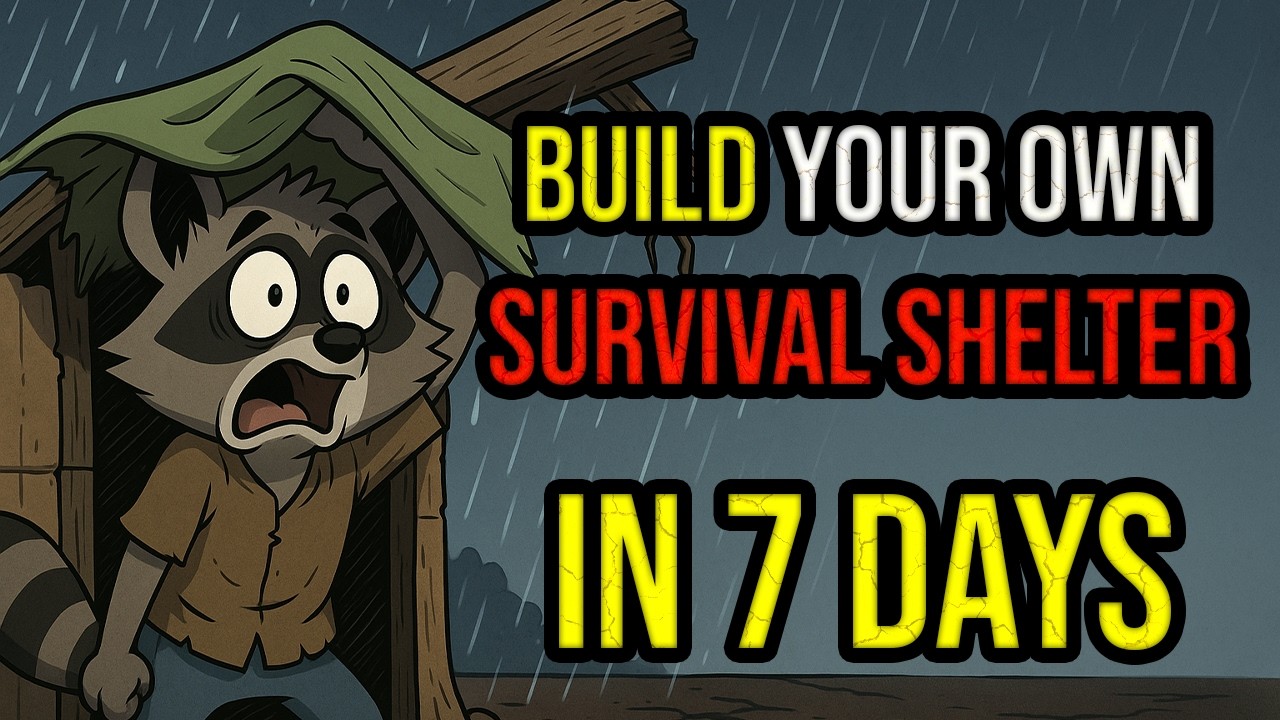 How to Build a Survival Shelter After the Apocalypse (in 7 days) 🏚️