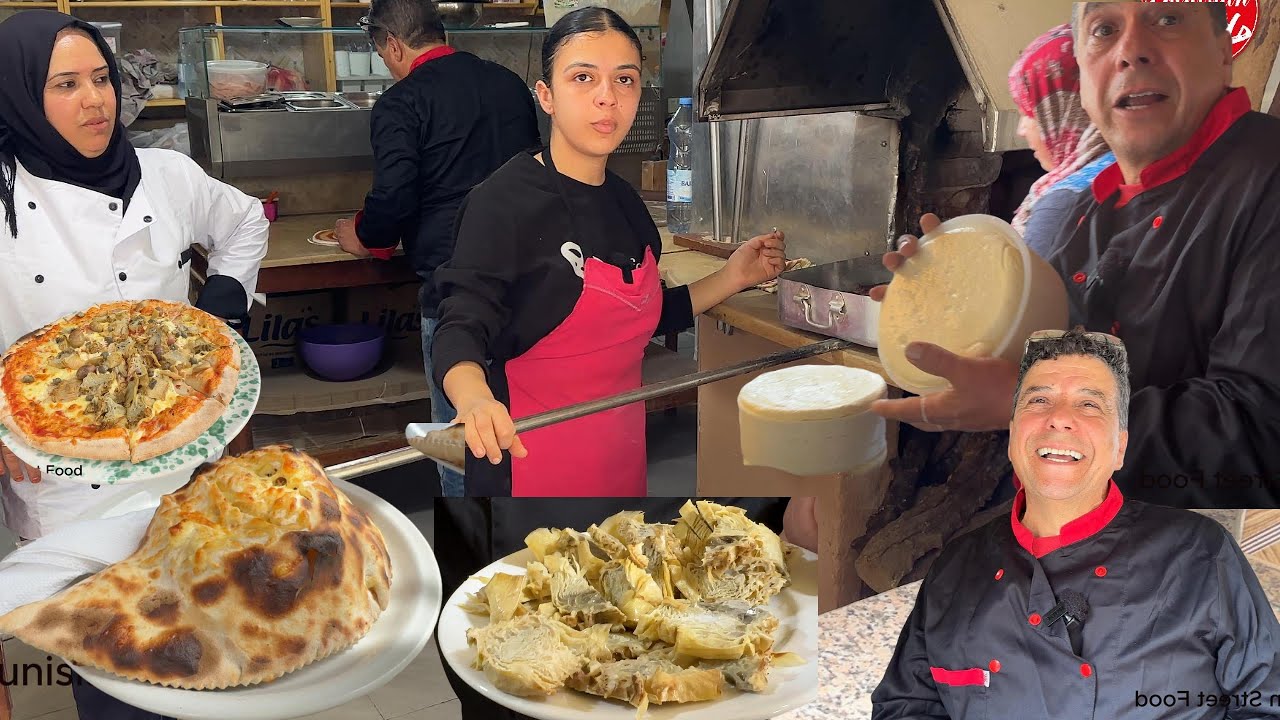 Testour’s Countryside Pizza Made with Fire and Fresh Cheese أفضل بيتزا في ريف تستورالجبن يُصنع أمامك