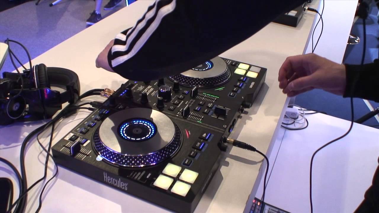 [MESSE 2015] - DJ Spawn d'Hercules démontre le DjControl Jogvision