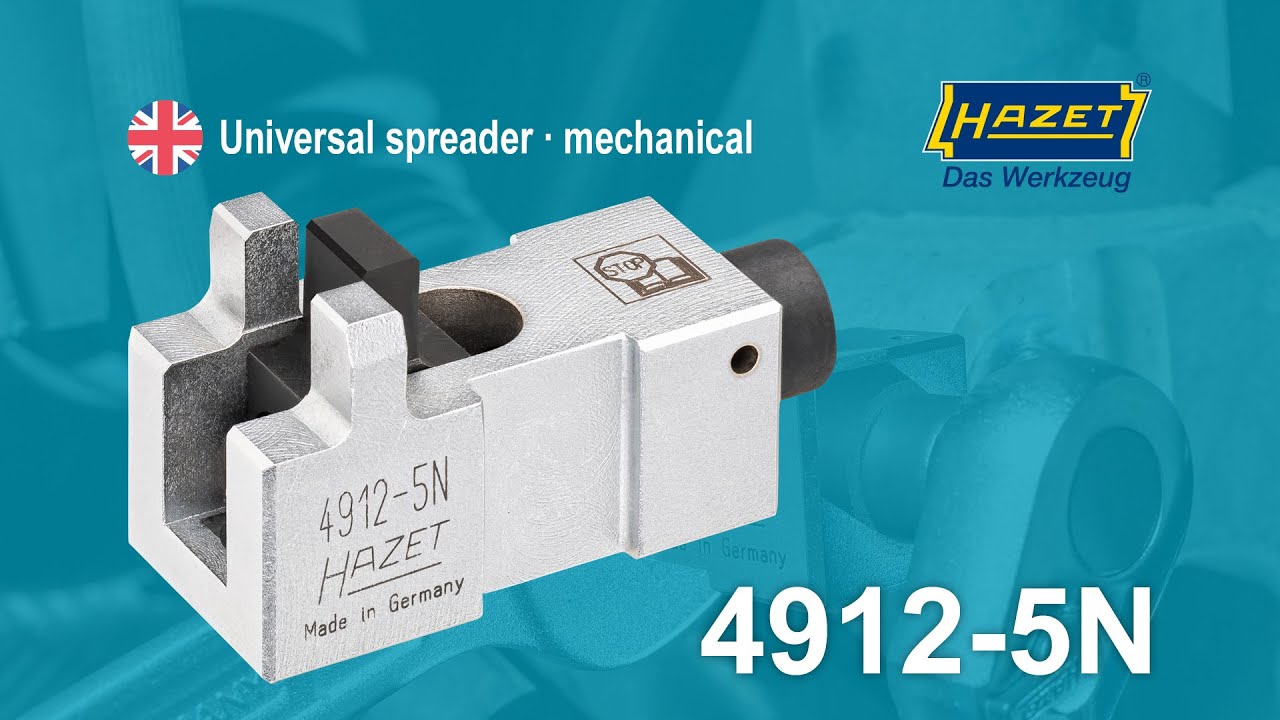 HAZET Universal spreader ∙ mechanical 4912-5N ∙ Square, hollow 6.3 mm (1/4 inch)