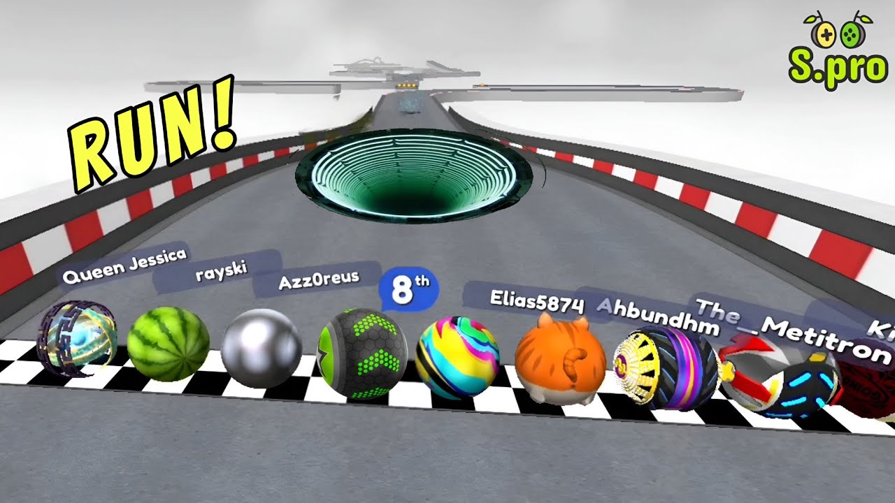 Going Balls - Speedrun Epic Race 255 ᯓ⚽︎ #goingballs #gameplay #marblesrace