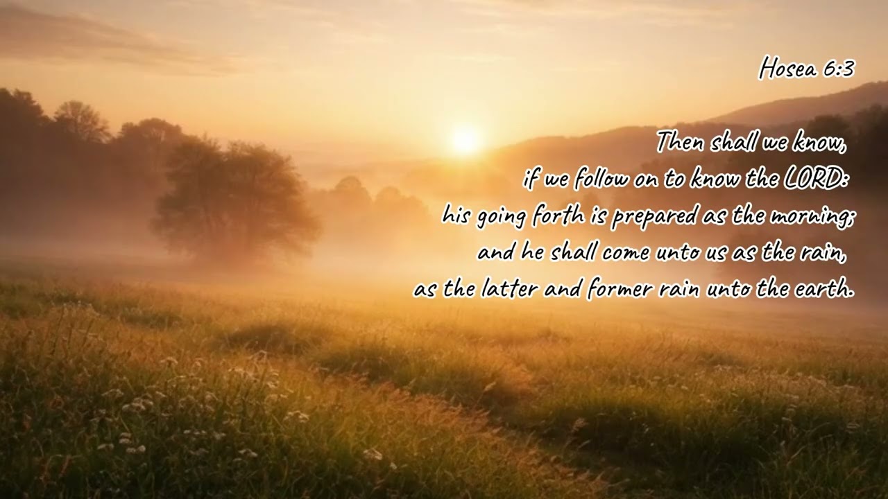 Hidden Manna | Hosea 6:3 | Sure as the Dawn | Worship Instrumental