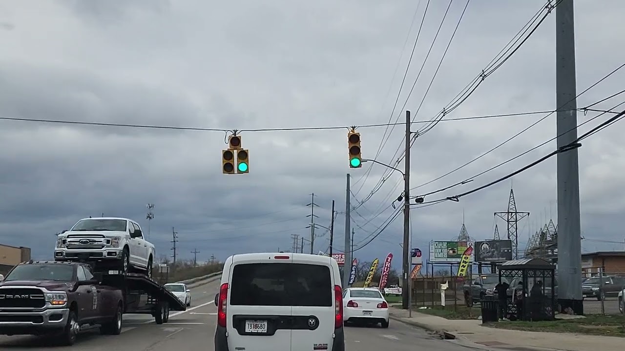 Driving Around Columbus Ohio 04/02/2022