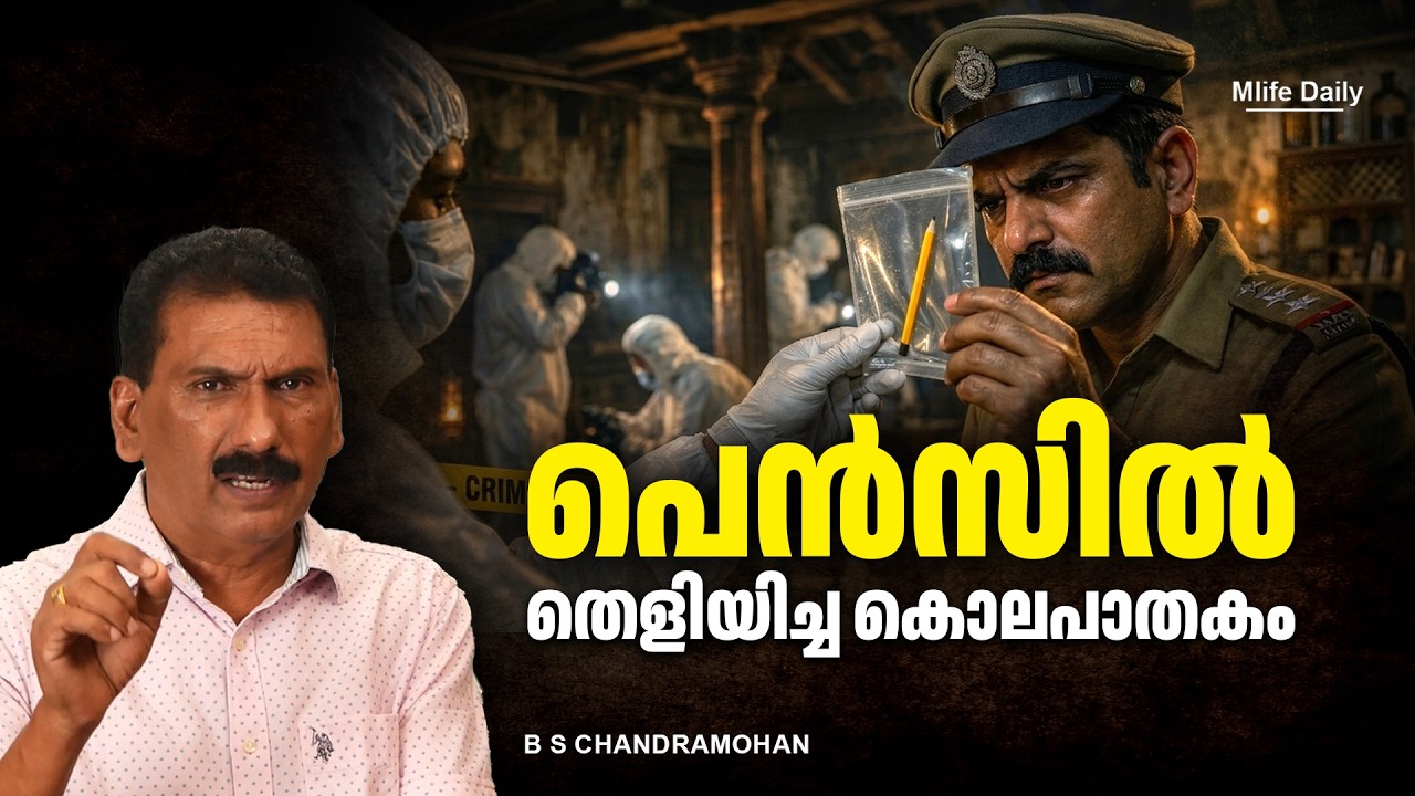 ഒരു തെളിവും അവശേഷിപ്പിക്കാതെ നടത്തിയ കൊലപാതകം പക്ഷേ  അബദ്ധത്തിൽ ..|ബി എസ് ചന്ദ്ര മോഹൻ |Mlife Daily