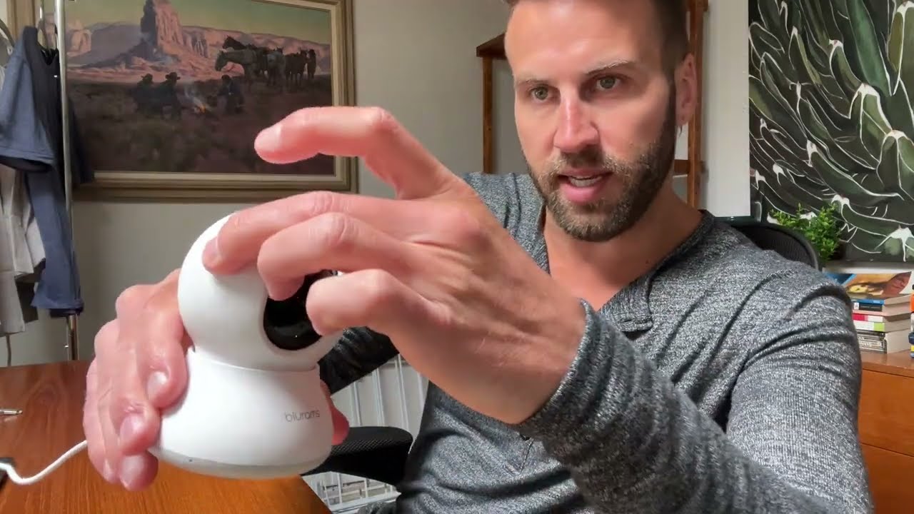 blurams Indoor Security Camera, 2K Pet Camera with Phone App, 360° PTZ Cameras for Home Security