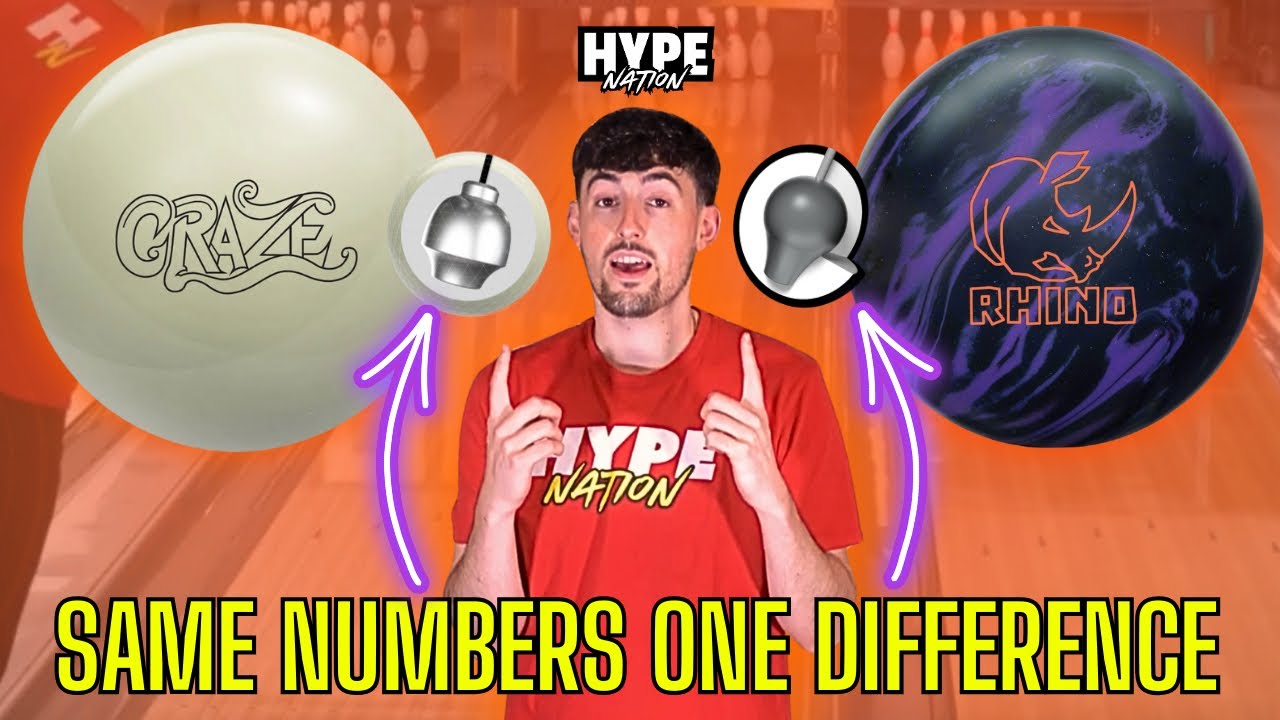 Entry Level Bowling Ball Battle! | SWAG Craze Hybrid vs Brunswick Rhino | Hype Nation 