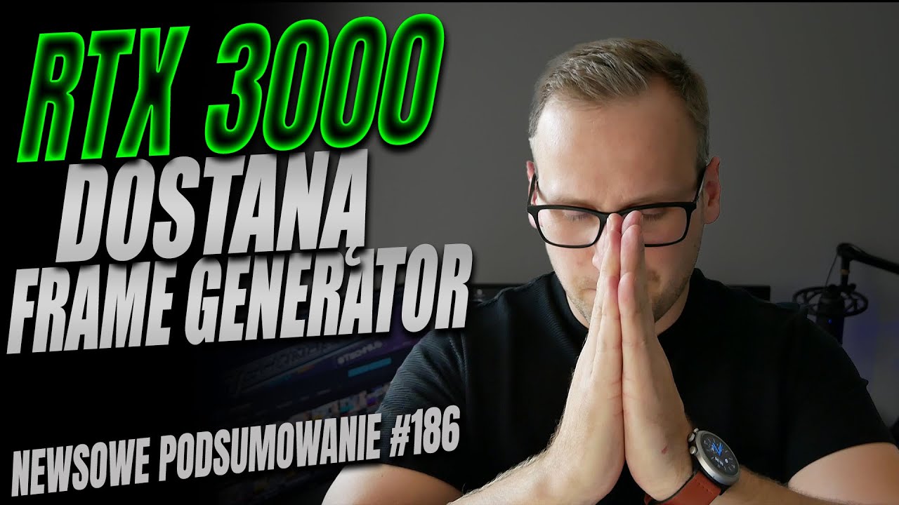 RTX 3000 dostaną Frame Generator