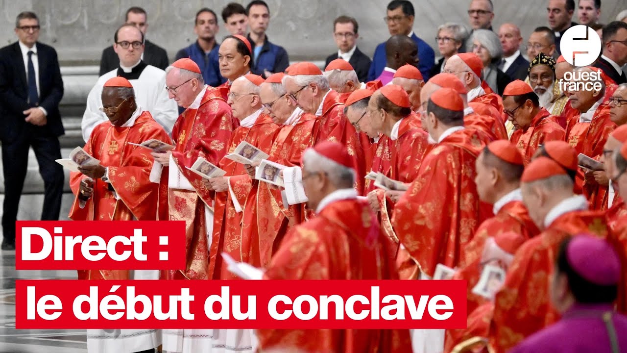 DIRECT | Conclave : les cardinaux s'enferment dans la chapelle Sixtine